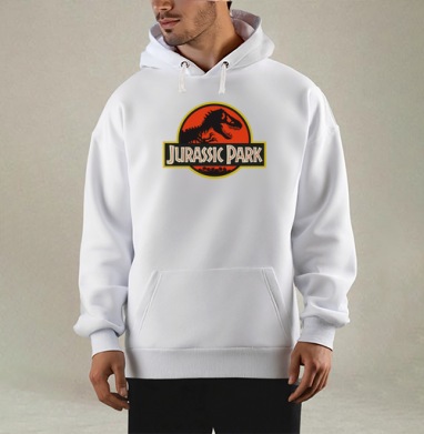 Jurassic Park Парк Юрского Периода, Толстовка Mjhigh, утепленная