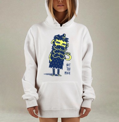 Насыщенность, Hoodie Mjhigh Dig, оверсайз, утепленная