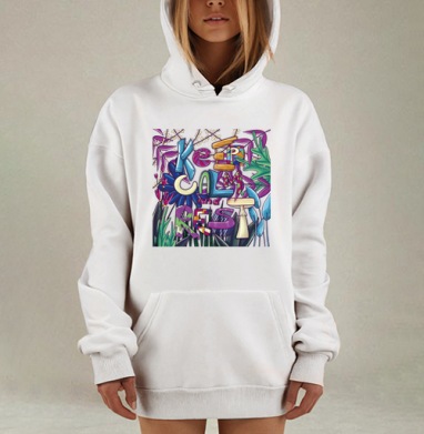 Яркая иллюстрация KEEP CALM and REST с природным мотивом, Hoodie Mjhigh Dig, оверсайз, утепленная