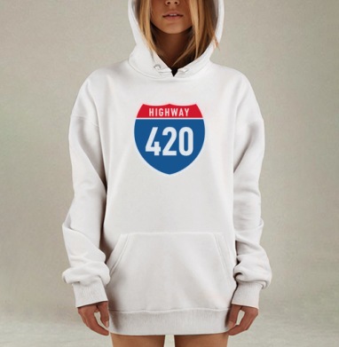 Дорога на закате с шоссе четыреста двадцать, Hoodie Mjhigh Dig, оверсайз, утепленная