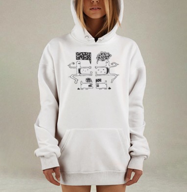 Ожесточенный словесный спор агрессия эмоции, Hoodie Mjhigh Dig, оверсайз, утепленная