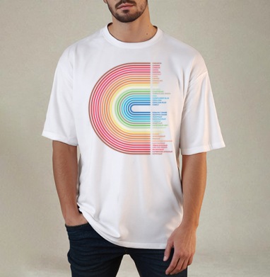 Rainbow Gradient Colors – Радужный Градиент Цветов - Купить Товары с принтом 