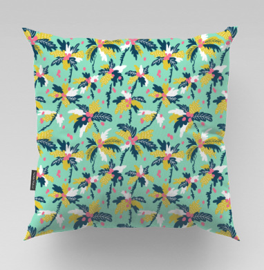 Пальмы и кокосы - Designed by Alenka Karabanova , Подушки