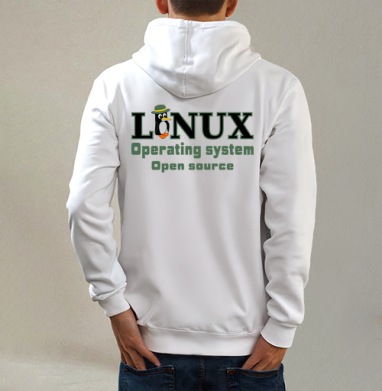 Linux операционная система открытым исходным кодом - Магазин футболок Wladimir. Дизайнерские принты.