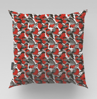 Снегири - Rapapazzi's prints, Подушки