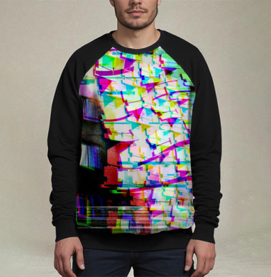 ЛСД дом, Свитшот мужской 3D / хлопок