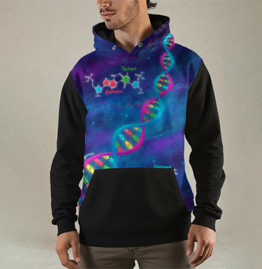 Thoisoi DNA / Thoisoi ДНК, Толстовка мужская Regular 3D