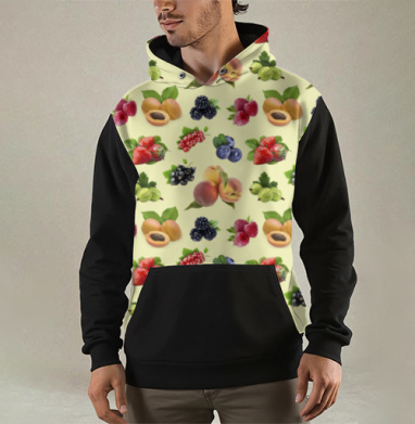 Ягодный микс, Толстовка мужская Regular 3D