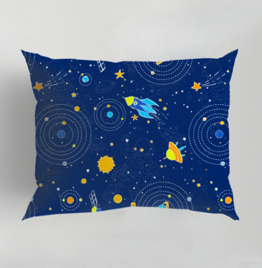 Сигналы из космоса, Подушка декоративная 50х70 см