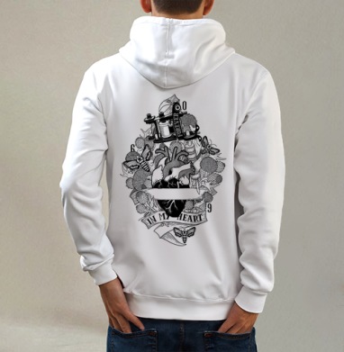 Символ вечной любви с анатомическим сердцем - Funny T-Shirts For Cheerful Life