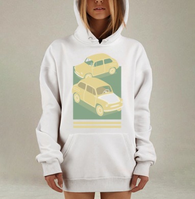 Девять шесть пять, Hoodie Mjhigh Dig, оверсайз, утепленная