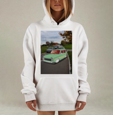 Нива, Hoodie Mjhigh Dig, оверсайз, утепленная