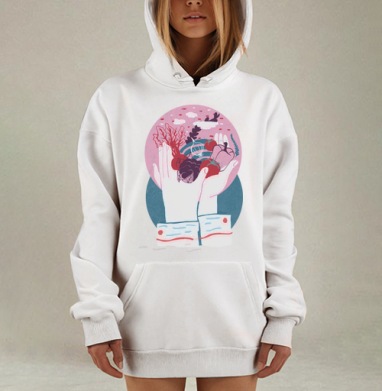 Руки с овощами и зеленью забота о питании и здоровье, Hoodie Mjhigh Dig, оверсайз, утепленная