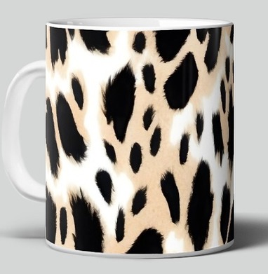 Beige leopard / Стильный леопардовый узор в бежевых тонах для декора интерьера - Магазин футболок RazzhivinaKs - Дизайнерские принты