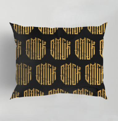Любимый Омск, Подушка декоративная 50х70 см