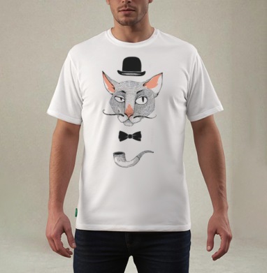 The true gentelman, Футболка мужская REGULAR белая