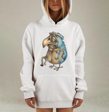 Иннокентий, Hoodie Mjhigh Dig, оверсайз, утепленная