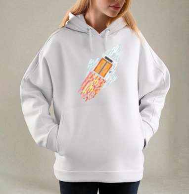 Космический лифт - #футболки #майки #свитшоты #сумки #наклейки #постеры #подарки #радость