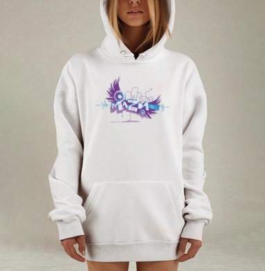 Mazda Мазда драйв свобода ритм движения, Hoodie Mjhigh Dig, оверсайз, утепленная