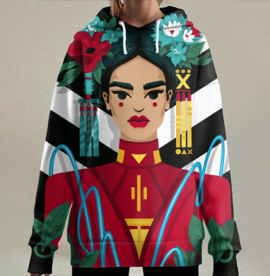 Новая Фрида, Hoodie Long Oversize 3D