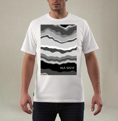 Print / Печать, Футболка мужская REGULAR белая