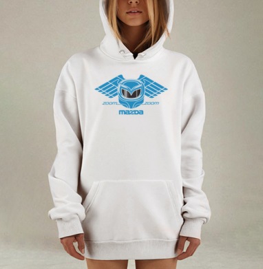 Агрессивный шлем с крыльями Mazda дух драйва, Hoodie Mjhigh Dig, оверсайз, утепленная