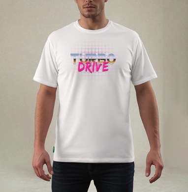 Turbo Drive / Турбо-драйв - Магазин футболок Kiboune - Дизайнерские принты