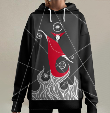 Адепт, Hoodie Long Oversize 3D