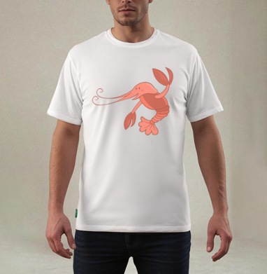 Cancer / Рак, Футболка мужская REGULAR белая