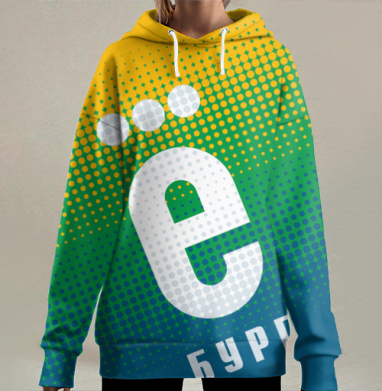 Ё-бург, Hoodie Long Oversize 3D