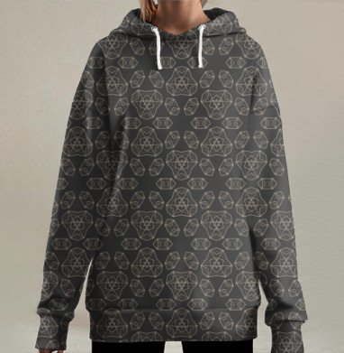 Геометрия, Hoodie Long Oversize 3D