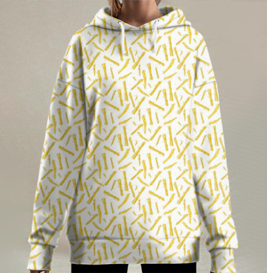 Картоха, Hoodie Long Oversize 3D