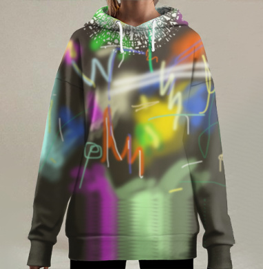 Краски света, Hoodie Long Oversize 3D