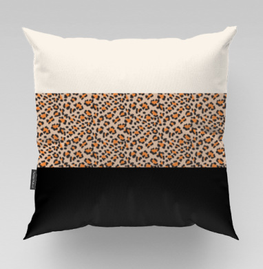 Элегантная леопардовая полоса / Elegant leopard stripe pattern - Магазин футболок AnnArtshock - Дизайнерские принты, Подушки