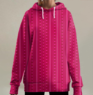 Любвеобильный, Hoodie Long Oversize 3D