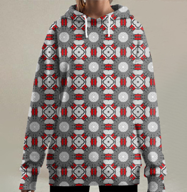 Монолит, Hoodie Long Oversize 3D