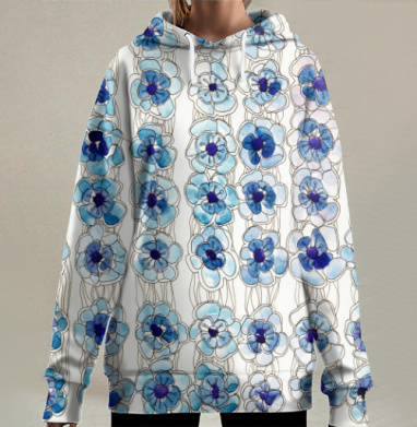 Мы такие разные, Hoodie Long Oversize 3D