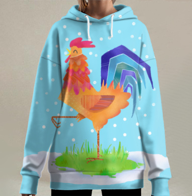 Огненный Петух зимой - AlexTroi Artworks