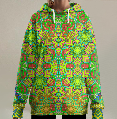 Псайстетик, Hoodie Long Oversize 3D