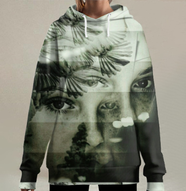 Раздвоение личности, Hoodie Long Oversize 3D