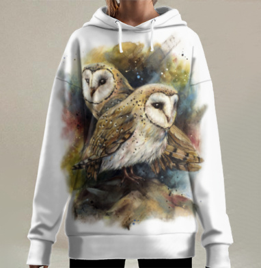 Сипухи, Hoodie Long Oversize 3D