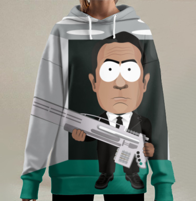 Стражи галактики, Hoodie Long Oversize 3D