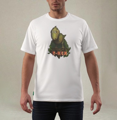 T-REX / Ти-Рекс - Магазин футболок BazilioSlep - Дизайнерские принты