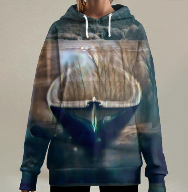 Течение времени, Hoodie Long Oversize 3D
