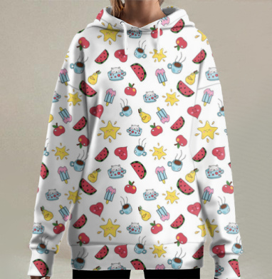 Ванильная чепуха, Hoodie Long Oversize 3D