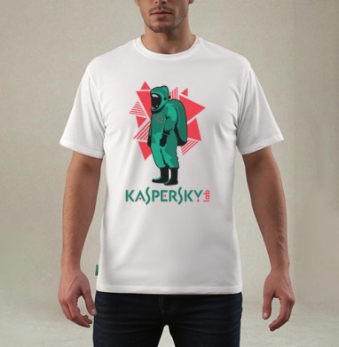 Защитный костюм Kaspersky для безопасности и комфорта - Магазин футболок Bobra - Дизайнерские принты