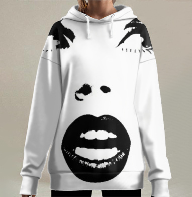 Взгляд в, Hoodie Long Oversize 3D