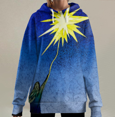 За звездой, Hoodie Long Oversize 3D