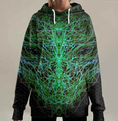 Алиен тим, Hoodie Long Oversize 3D