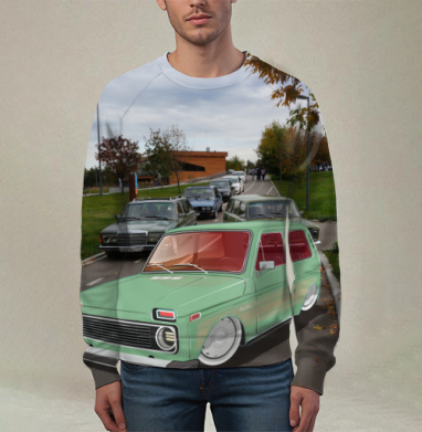 Нива, Свитшот мужской 3D